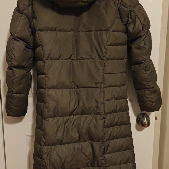 Long Eddie Bauer XS Featherdown Winter Jacket - Picture 3 of 12